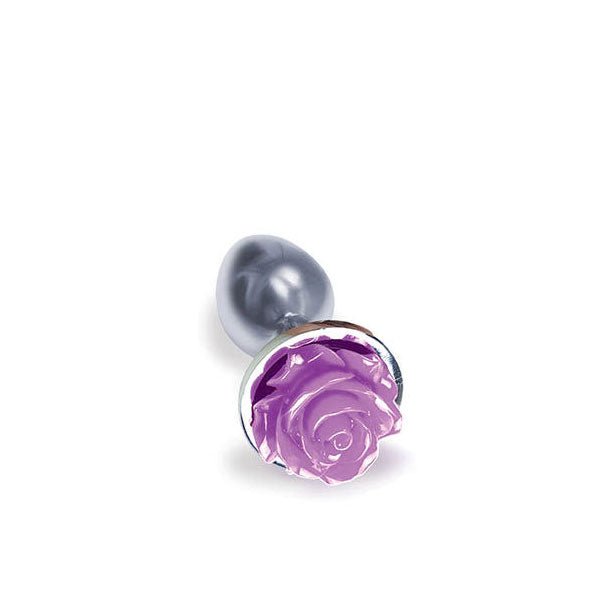 The 9's - the silver starter - butt plug - Product side view  | Flirtybay.com.au